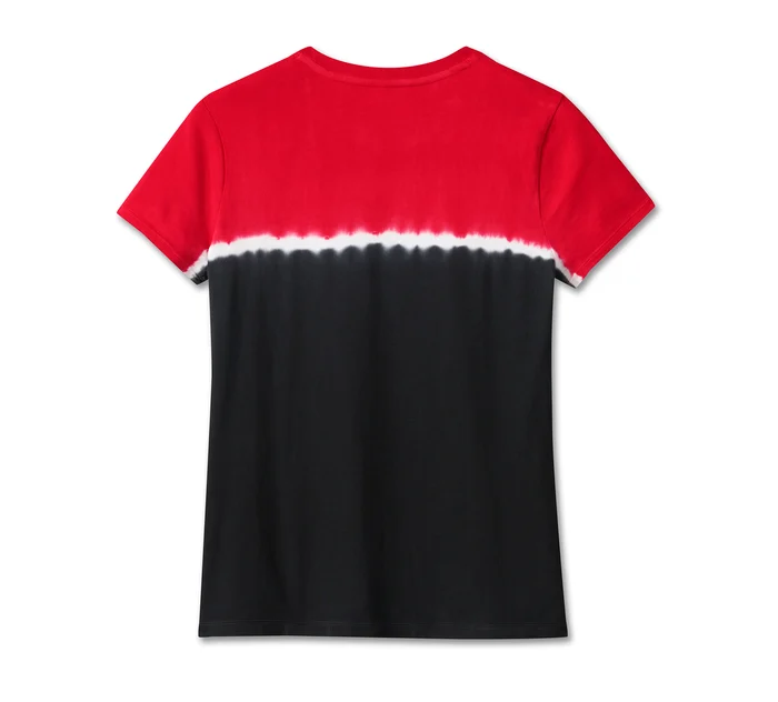 Women's Red Handed Dip Dye Tee