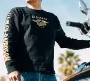 Dickies x H-D® Heavyweight LS Eagle Tee