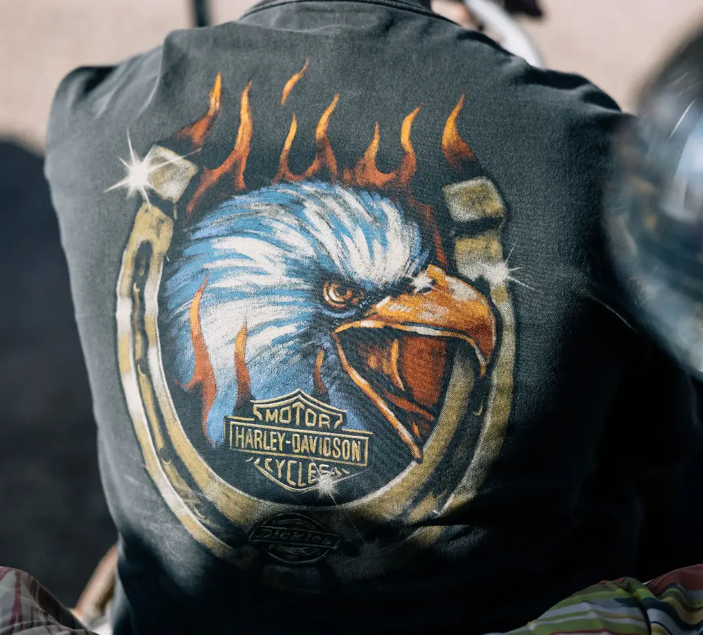 Dickies x HD® Heavyweight Flaming Eagle Tee
