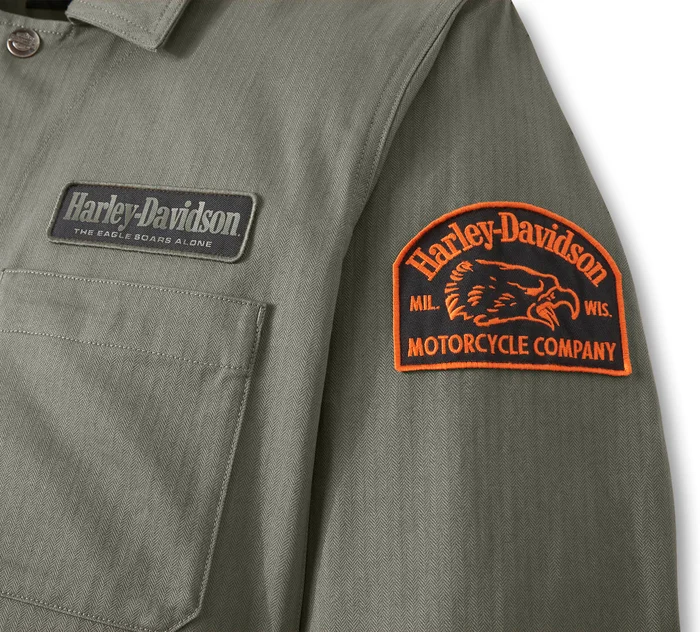 Working Man Overshirt - Grape Leaf