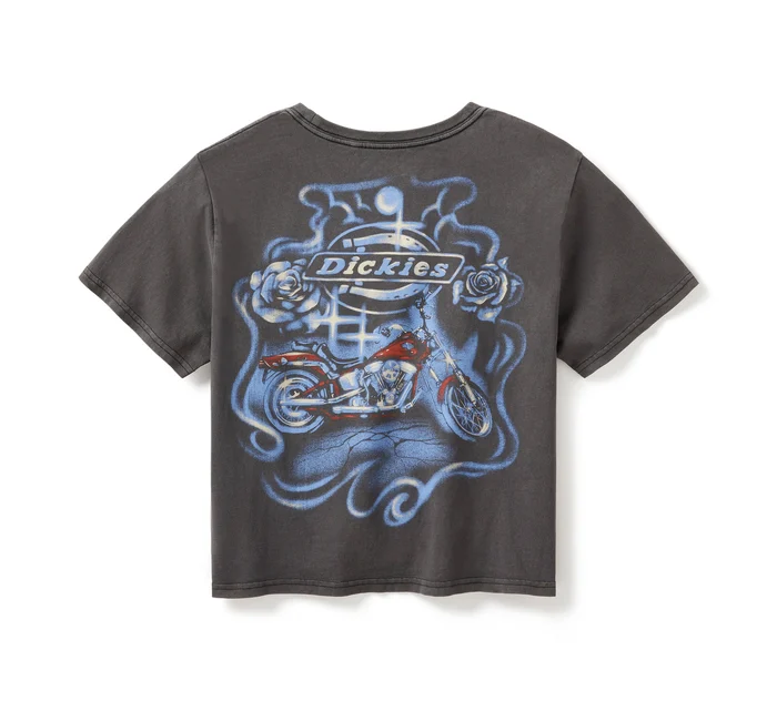Dickies x H-D® Vintage Softail Boxy Crop Tee