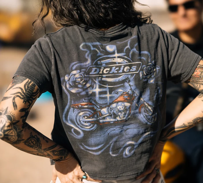 Dickies x H-D® Vintage Softail Boxy Crop Tee