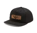 Willie G. Silver Wings Leather Patch Adjustable Baseball Cap