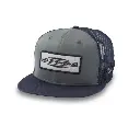 Stacked Bar & Shield 9FIFTY Adjustable Trucker Cap - Ombre Blue