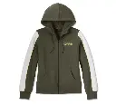 Women's Willie G Sherpa Lined Zip Front Hoodie - Grape Leaf