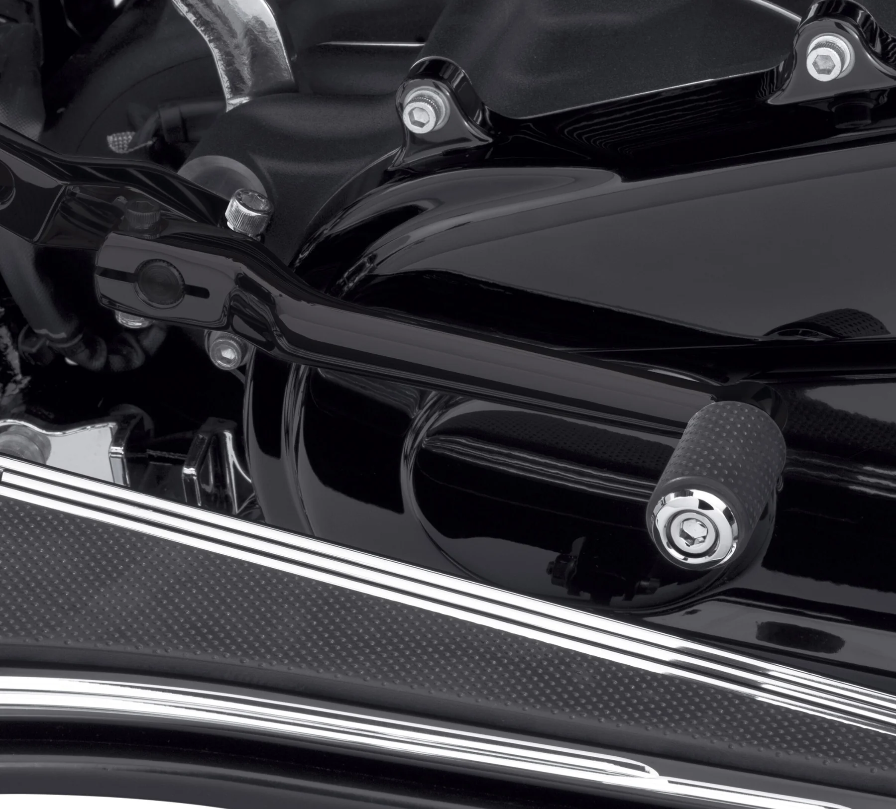 KIT,SHIFT LEVER,HEEL,BLACK