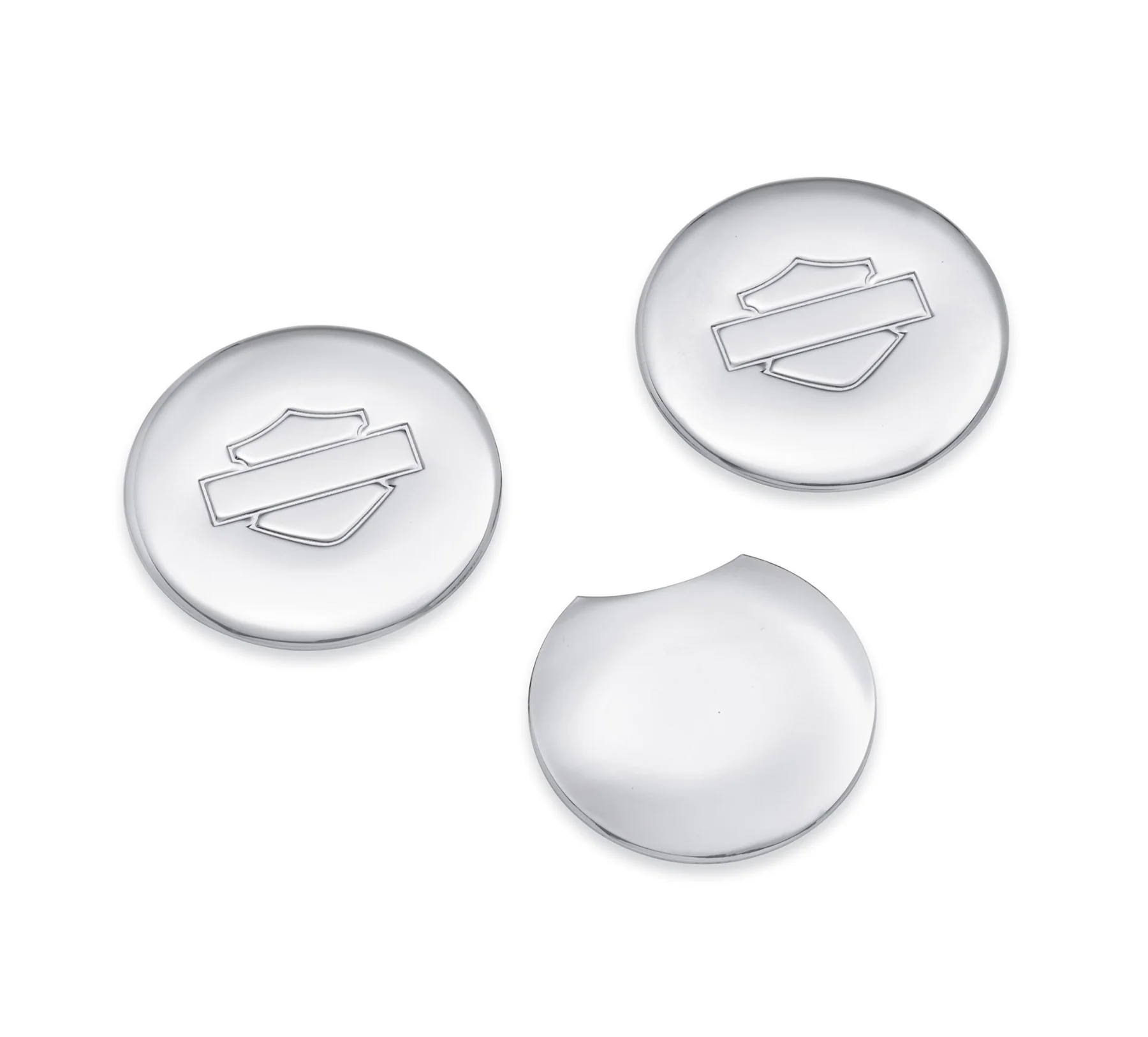 FORK TUBE COVERS, CHROME