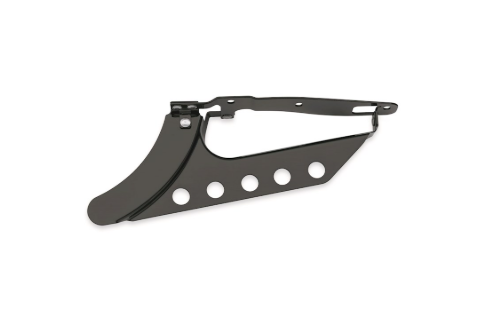 DEBRIS DEFLECTOR,W/HOLES,BLK