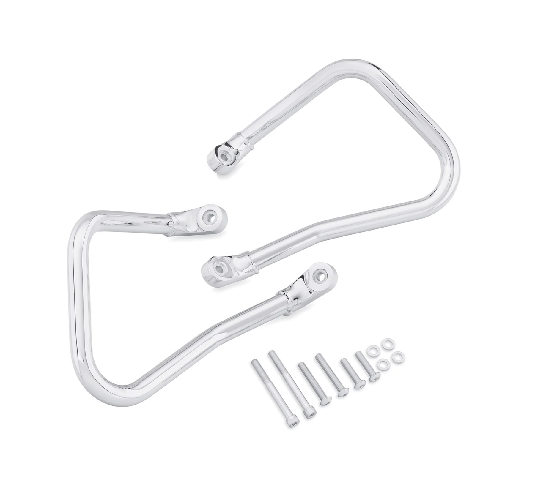 SADDLEBAG GUARDS, CHROME