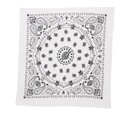American Heritage Oversized Bandana - Bright White