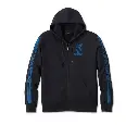 Men's #1 Racer Zip-Up Hoodie - Harley Black