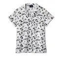 Women's Twisty Aloha Print Shirt