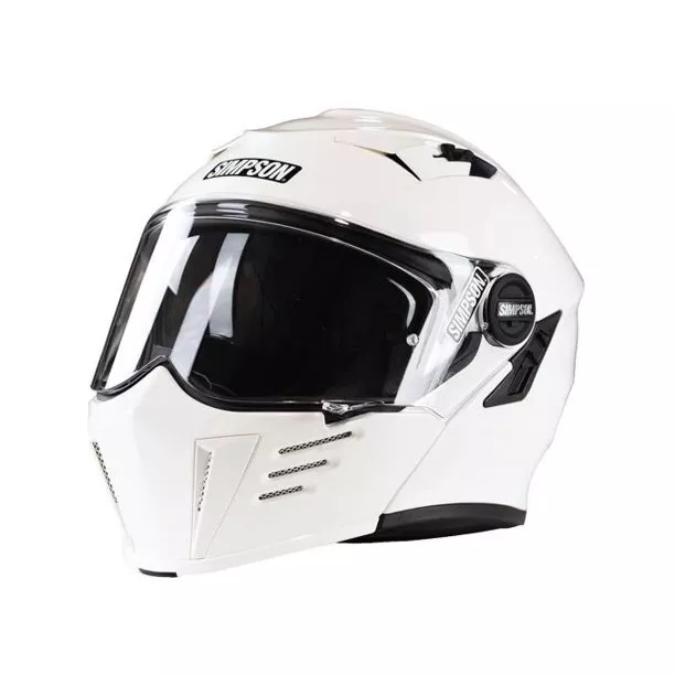 Simpson Helmet Mod Bandit - White
