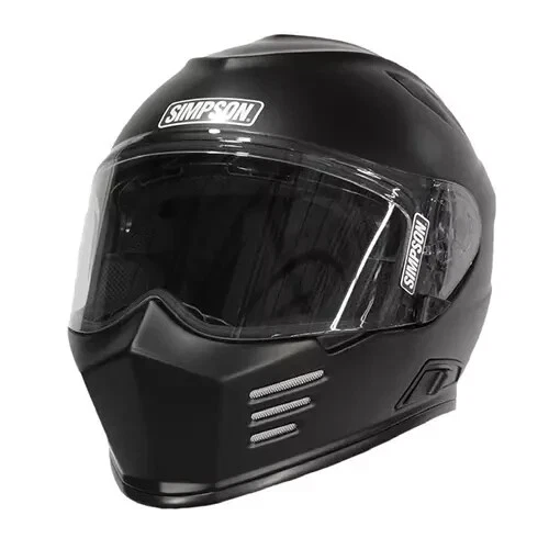 Simpson Motorcycle Ghost Bandit Helmet - Flat Black