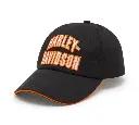 Essential Arched Font Ponytail Cap - Harley Black