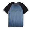 Men's Iron Bond II Short Sleeve Tee - Colorblock - Mood Indigo & Harley Black