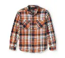 Eagle Plaid Long Sleeve Shirt