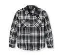 Willie G™ Skull Plaid Long Sleeve Shirt