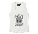 Willie G™ Skull Ribbed Tank