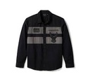 Iron Bond II Long Sleeve Shirt - Colorblock - Harley Black & Asphalt