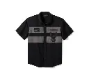 Iron Bond II Short Sleeve Shirt - Colorblock - Harley Black & Asphalt