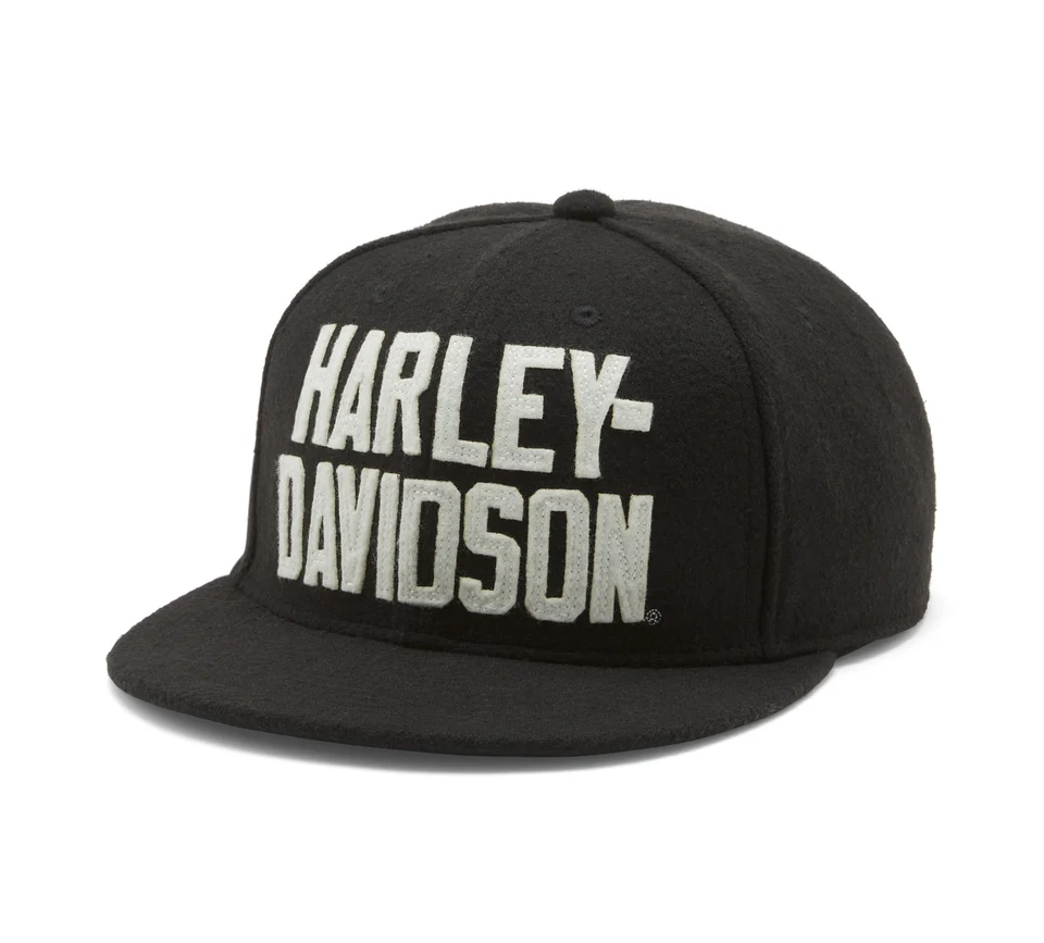 Block Font Switchback Adjustable Cap