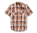 Bar & Shield Plaid Shirt