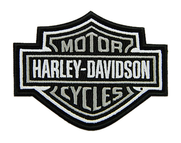 4" Black&White B&S Patch