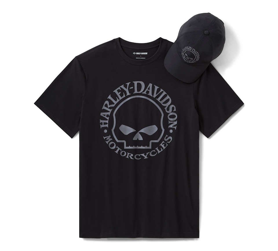 Willie G™ Skull Hat & Tee Gift Set