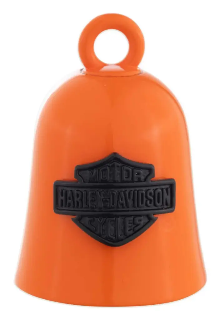 ORANGE BAR AND SHIELD LOGO RIDE BELL