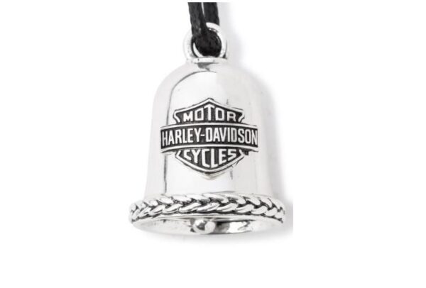 HD LOGO ENGRAVED BRAIDED RIDE BELL