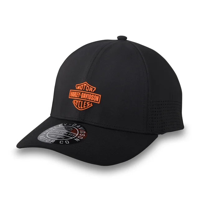 Bar & Shield Performance Stretch-Fit Cap