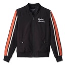 Women's Iconic Sleeve Stripe Bomber Jacket