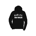 Harley-Davidson® Women's Custom Racer Font Pullover Hoodie - Black 
