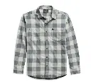 Men's #1 Logo Plaid Shirt