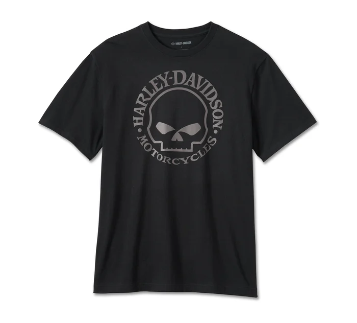 Men's Willie G Skull Tee - Black