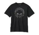 Men's Willie G Skull Tee - Black