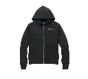 Women's Special Skull Zip Front Hoodie
