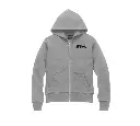 Women's Special Skull Zip Front Hoodie