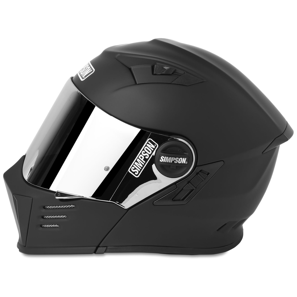 [HEL-02073-2] Simpson Mod Bandit Helmet - Matte Black