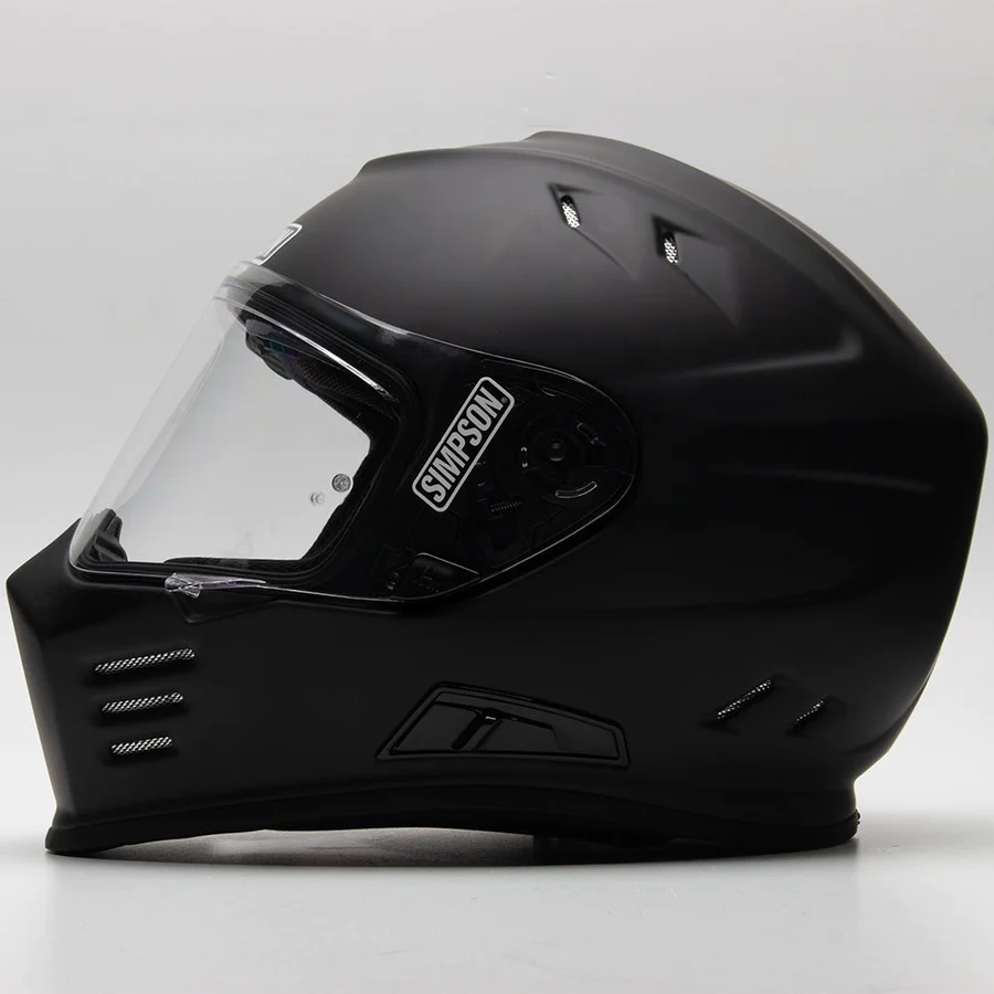 SIMPSON HELMET GHOST BANDIT HELMET -MATTE BLACK