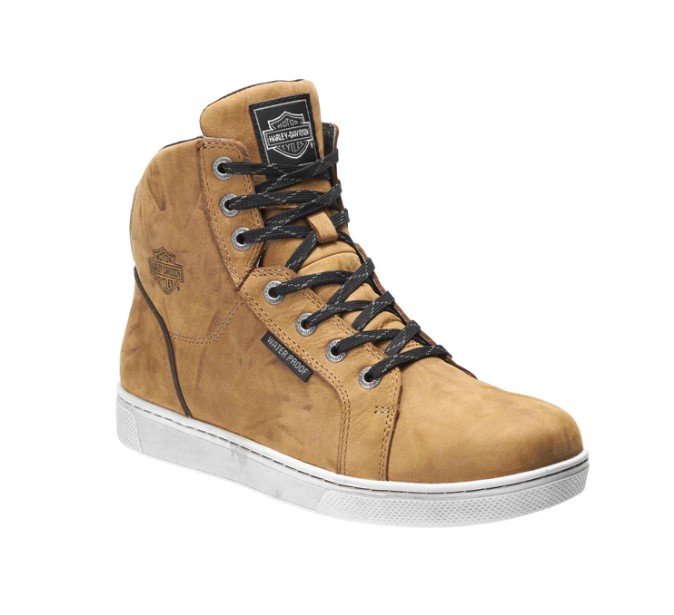 Harley-Davidson Men's Bateman Brown Motorcycle Riding Sneakers