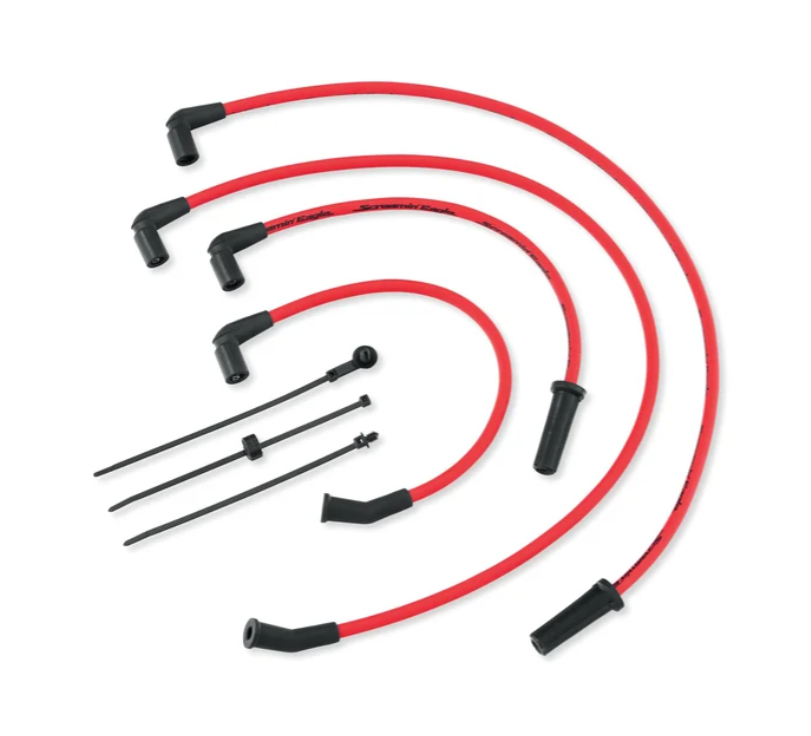 [31600109] SE 10MM SPARK PLUG WIRES - RED