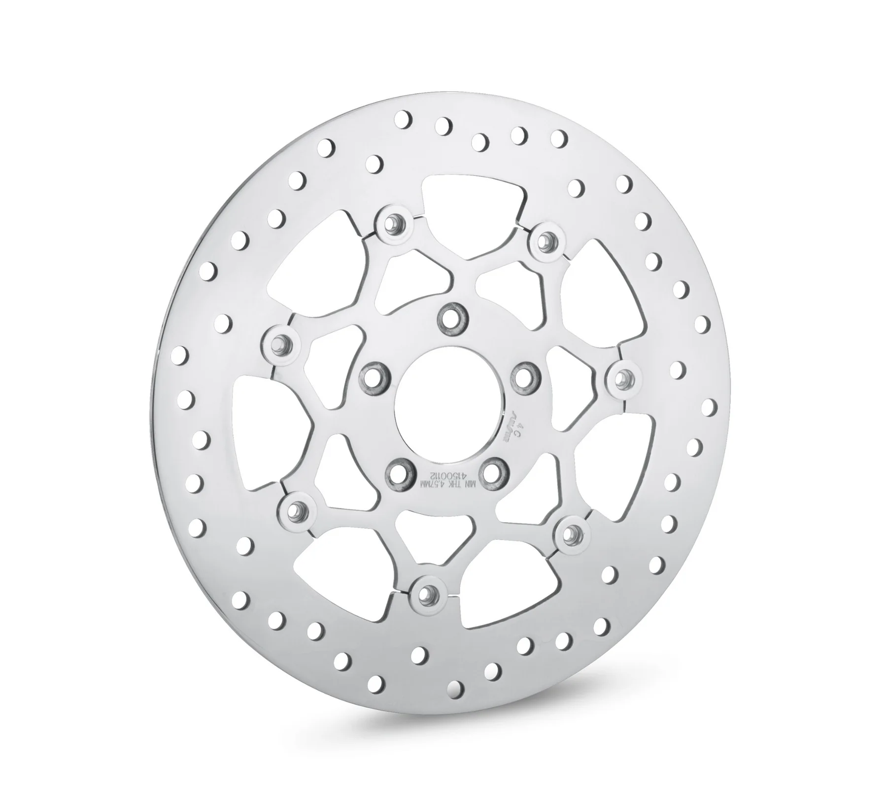 [41500107] KIT ROTOR FRONT SPLIT 7 SPOKE POLISHED