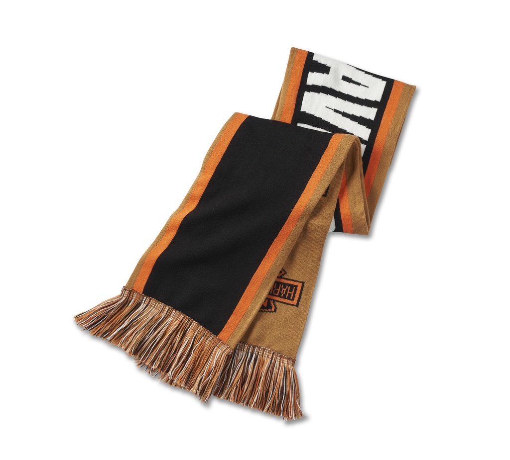 [97628-25VM] H-D Striker Scarf - Toffee