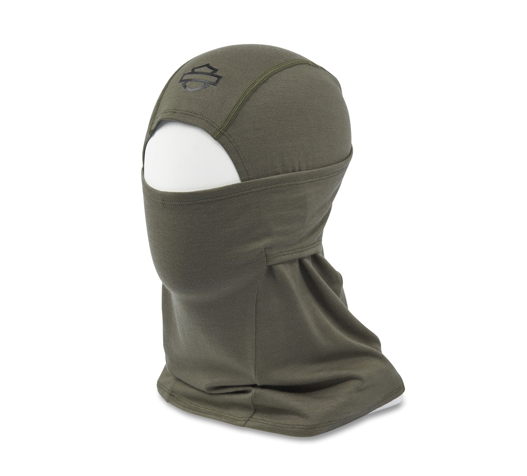 [97659-25VM] Open Bar & Shield Merino Balaclava - Grape Leaf