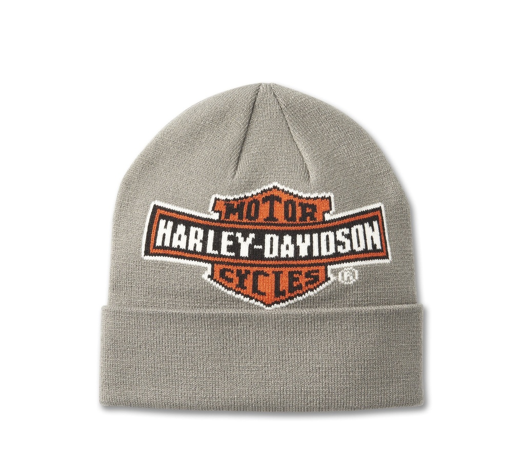 [97663-25VM] H-D Oil Can Beanie - Quiet Shade