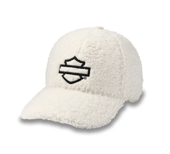 [97670-25VW] Women's Open Bar & Shield Sherpa Hat