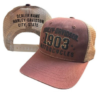 [LBR-02185-2] Greased Rust Cream Cap