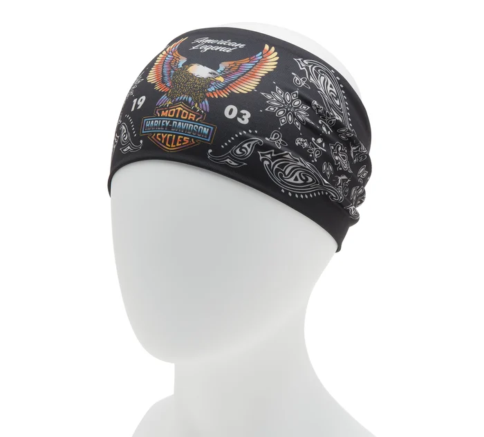 [97733-25VW] Neon Eagle Headband